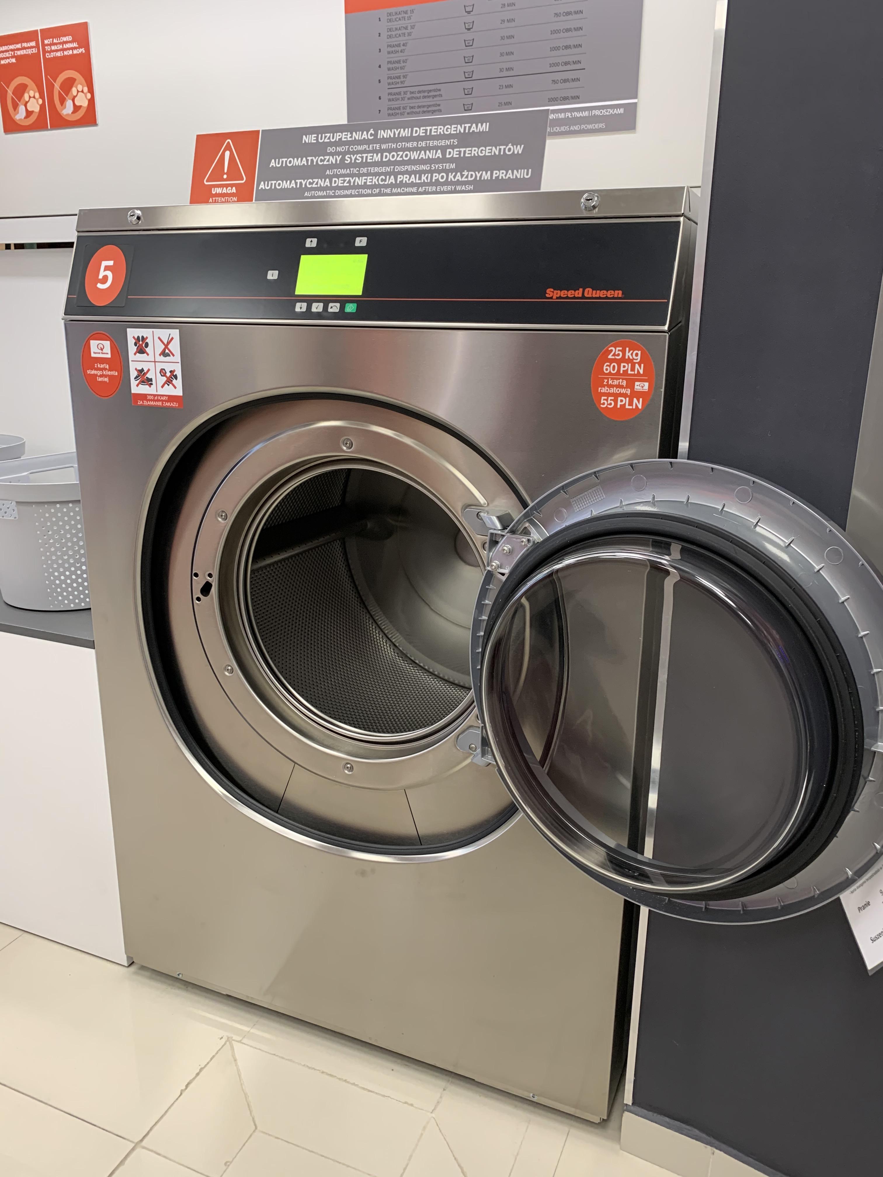 Największa pralnica - ul. Szlak/Pawia